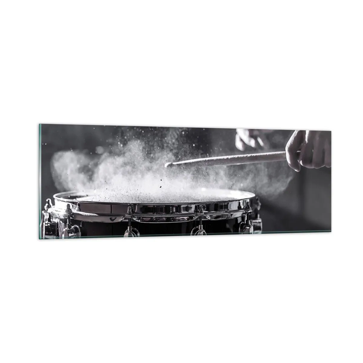 Impression sur verre - Image sur verre - Tempo de la musique - 90x30 cm