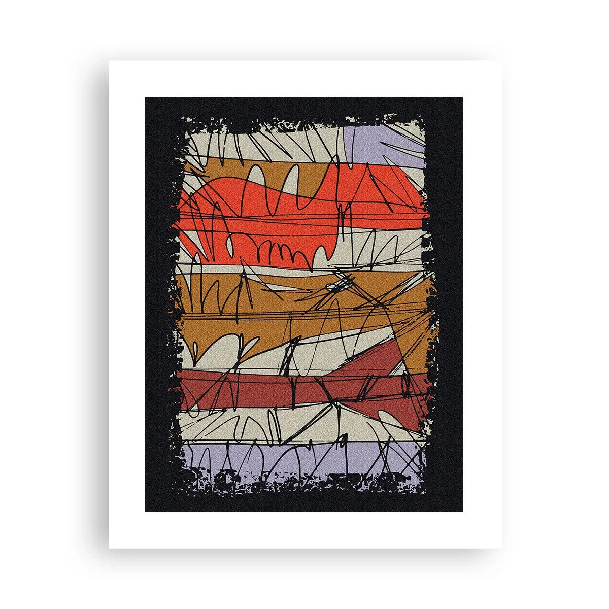 Affiche - Poster - Composition spontanée - 40x50 cm