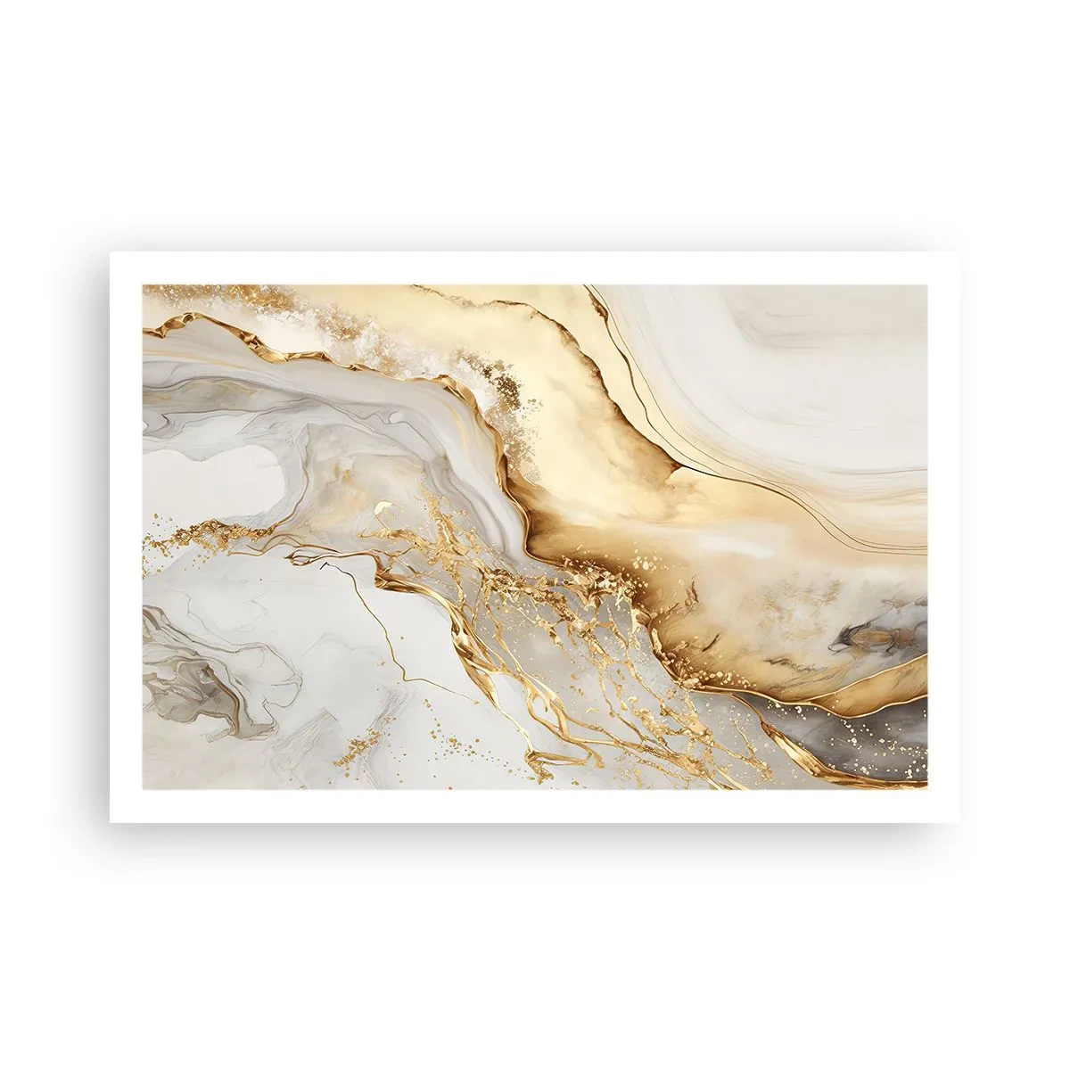 Affiche - Poster - Abstraction : beauté et bonté - 91x61 cm