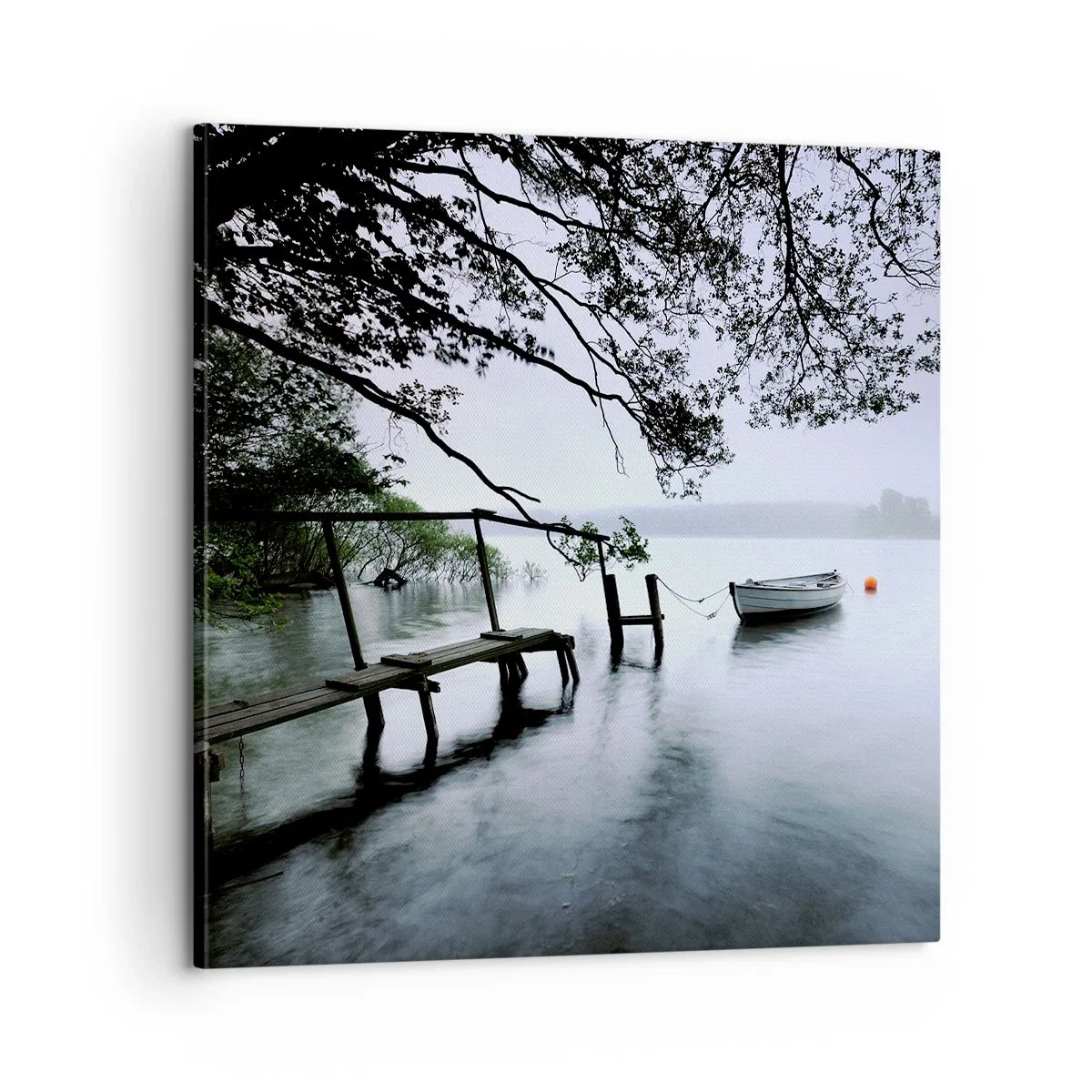 Impression sur toile - Image sur toile - Tu te reposes déjà - 60x60 cm