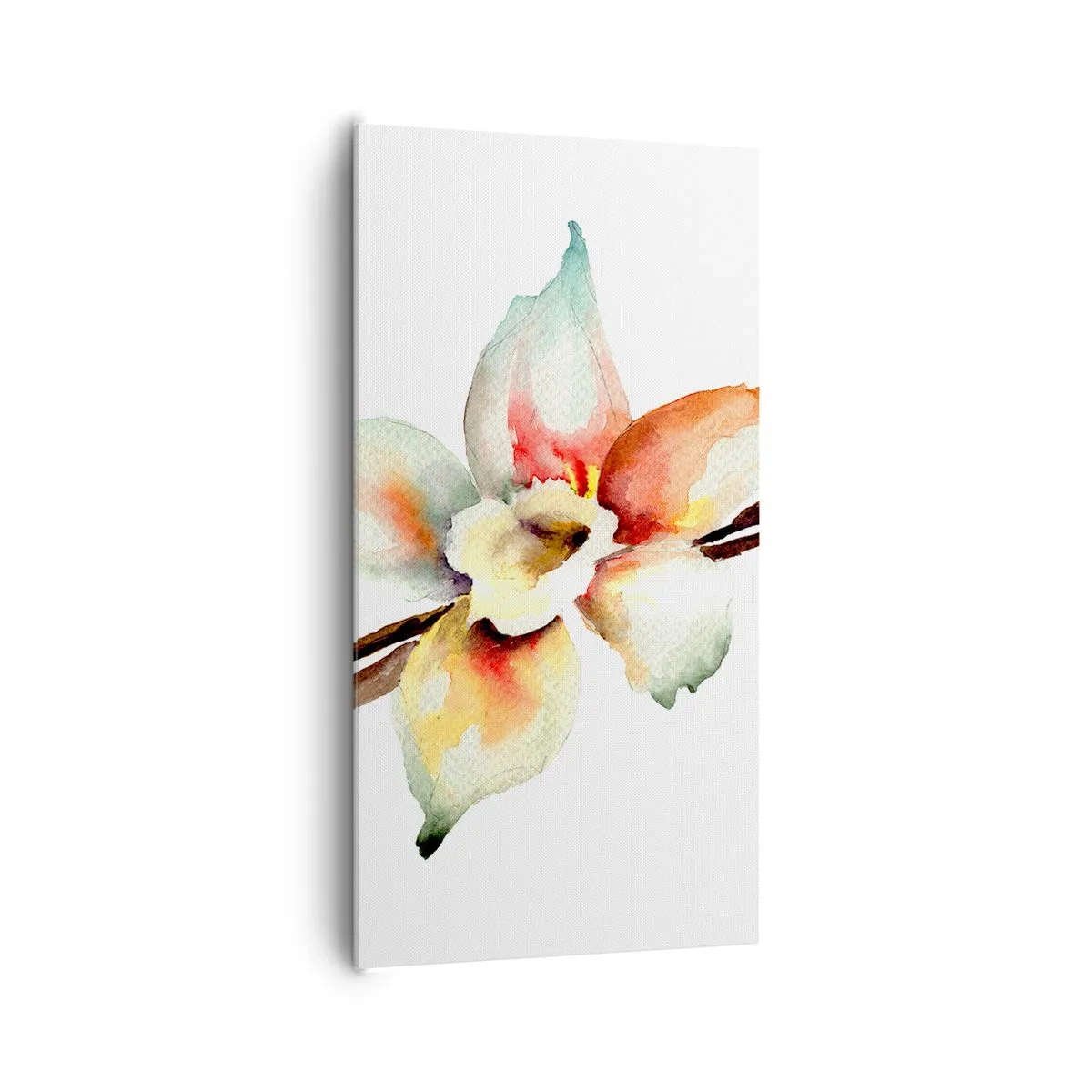 Impression sur toile - Image sur toile - Douceur de couleur renversée - 65x120 cm