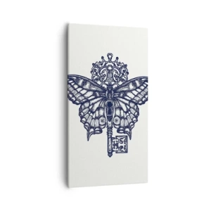 Impression sur toile - Image sur toile - Tous les secrets du coeur - 55x100 cm