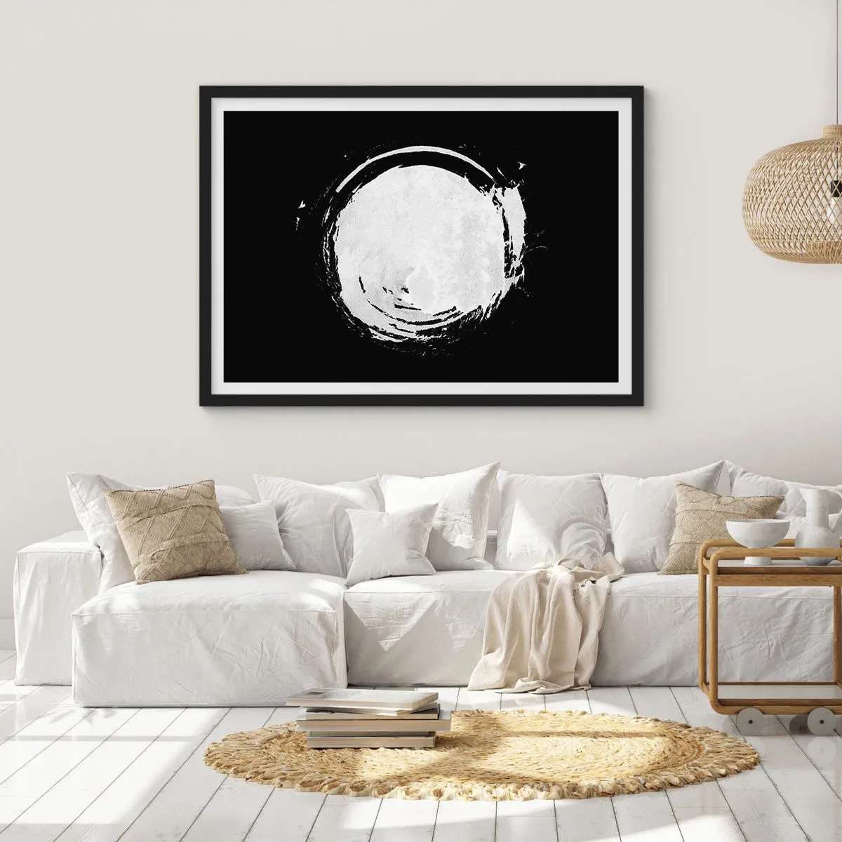 Affiche dans un cadre noir - Poster - Belle sortie - 40x30 cm