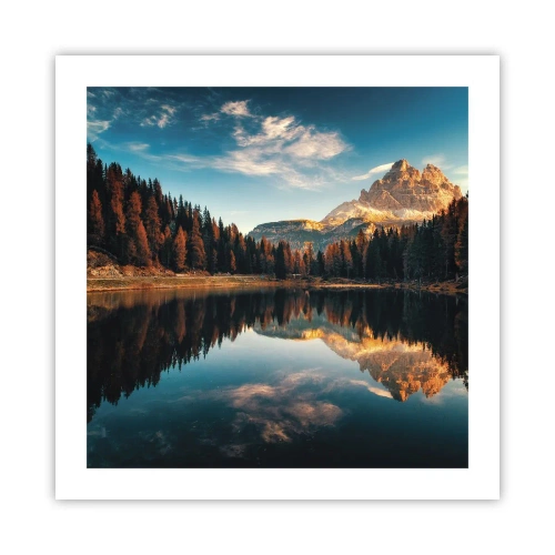 Affiche - Poster - Double paysage - 50x50 cm