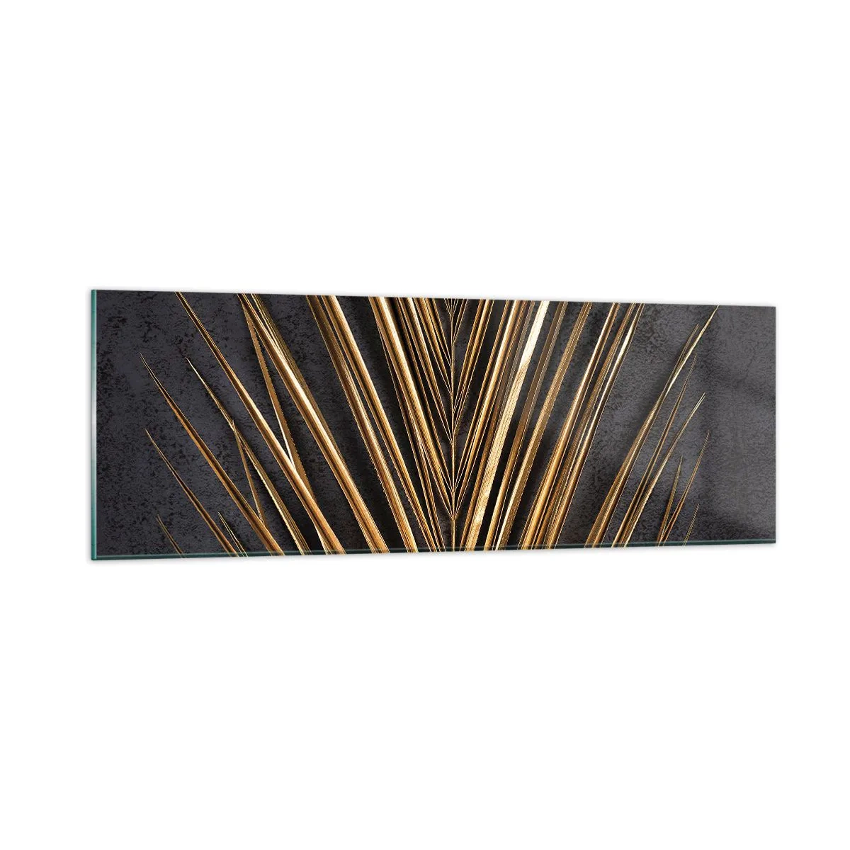 Impression sur verre - Image sur verre - L'or des tropiques - 90x30 cm