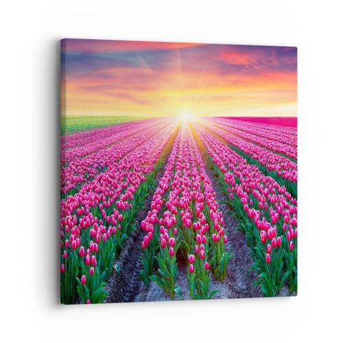 Impression sur toile - Image sur toile - Ferme de la beauté - 30x30 cm