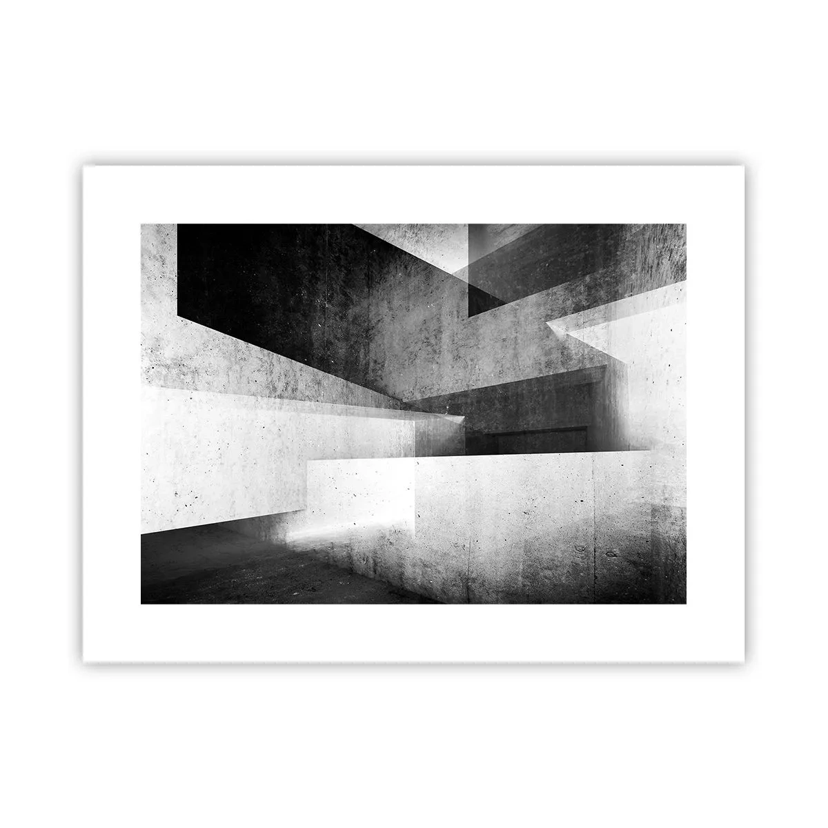 Affiche - Poster - Structure de l'espace - 40x30 cm