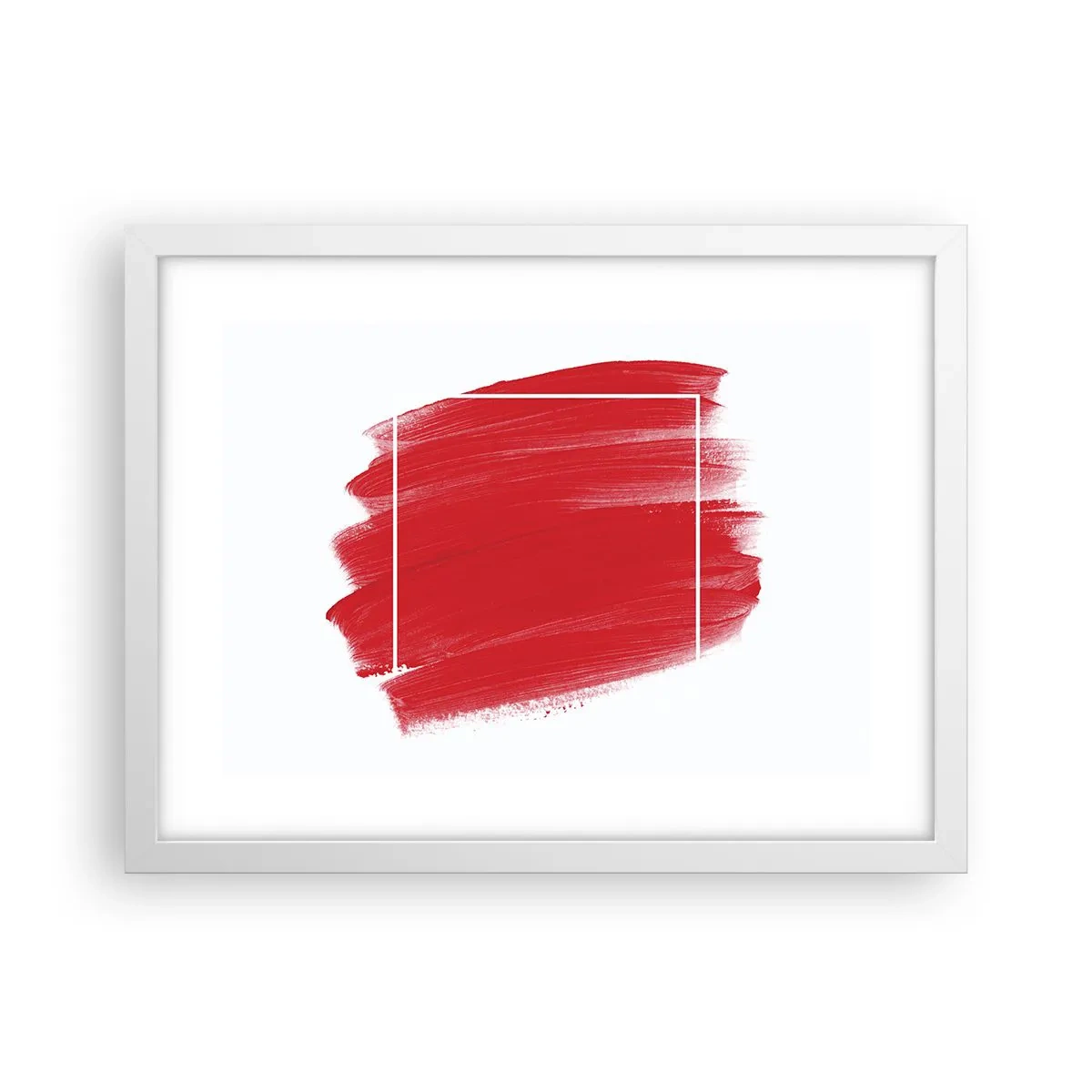 Affiche dans un cadre blanc - Poster - En dehors du cadre - 40x30 cm
