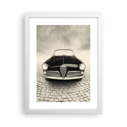 Affiche dans un cadre blanc - Poster - Et alors! Tu ne m'aime pas? - 30x40 cm