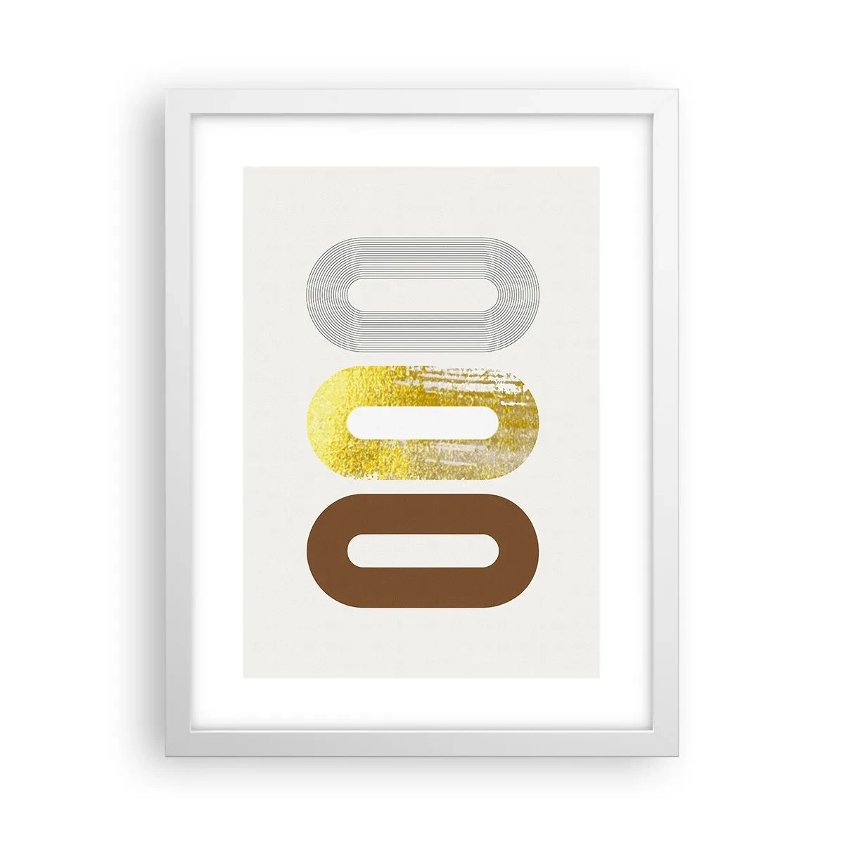 Affiche dans un cadre blanc - Poster - Ooo! - 30x40 cm