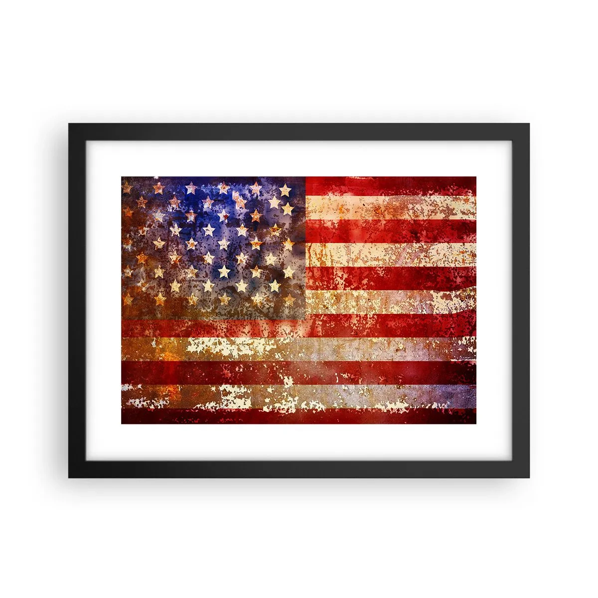 Affiche dans un cadre noir - Poster - La gloire ne s'efface pas - 40x30 cm