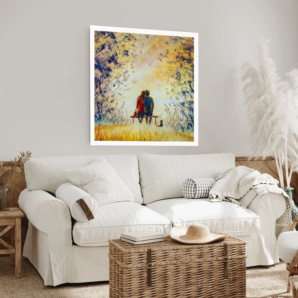 Affiche - Poster - Moment magique - 40x40 cm