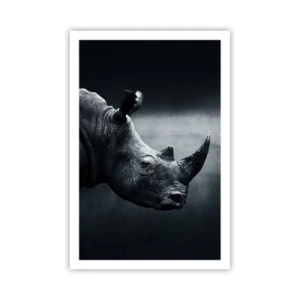 Affiche - Poster - Le profil droit - 61x91 cm