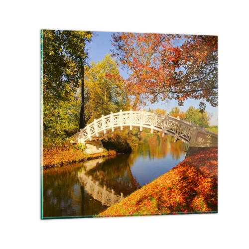 Impression sur verre - Image sur verre - Sur le pont blanc des soupirs - 60x60 cm