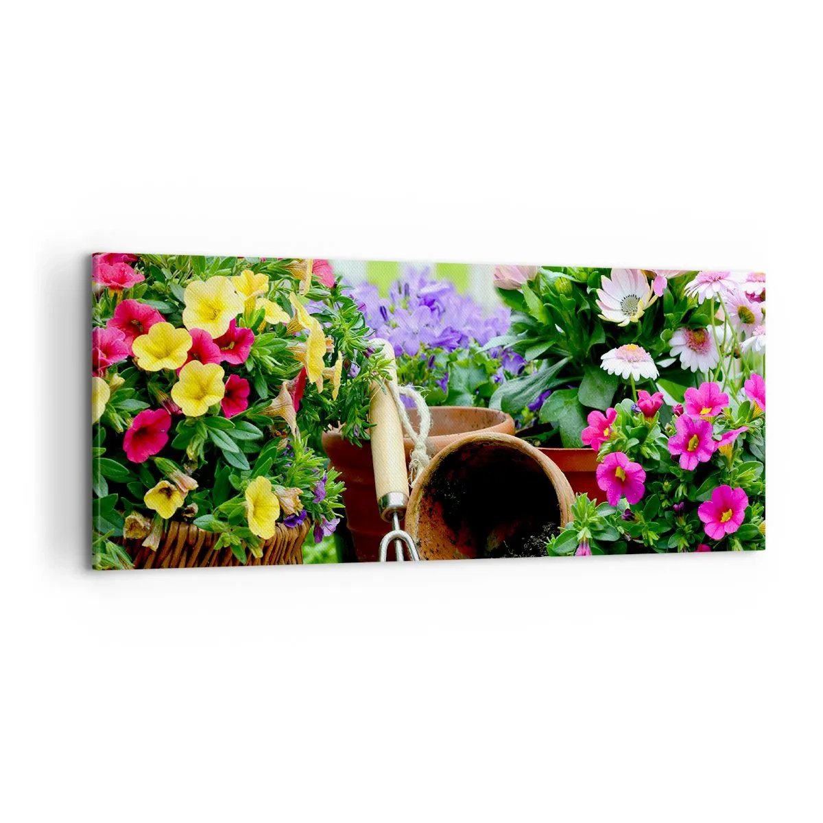 Impression sur toile - Image sur toile - Le jardin de Zosia - 100x40 cm