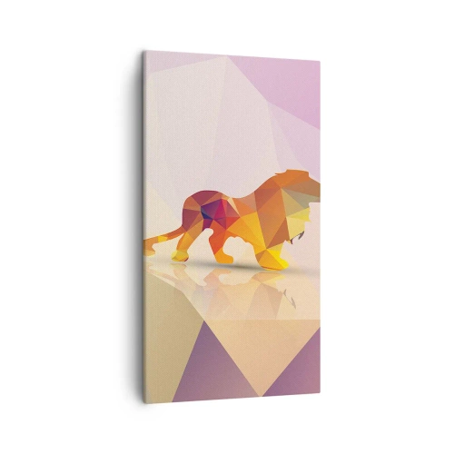 Impression sur toile - Image sur toile - Le roi du diamant - 45x80 cm