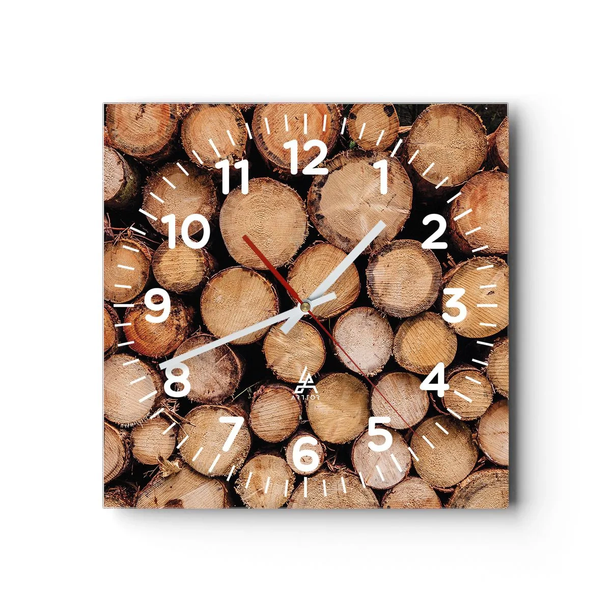 Horloge murale - Pendule murale - Nouveau commencement - 30x30 cm