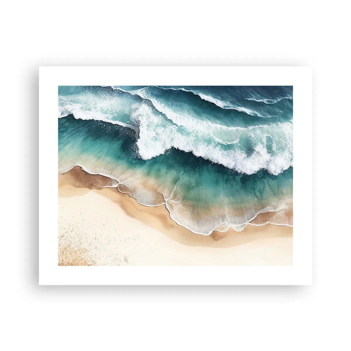 Affiche - Poster - La rencontre éternelle - 50x40 cm