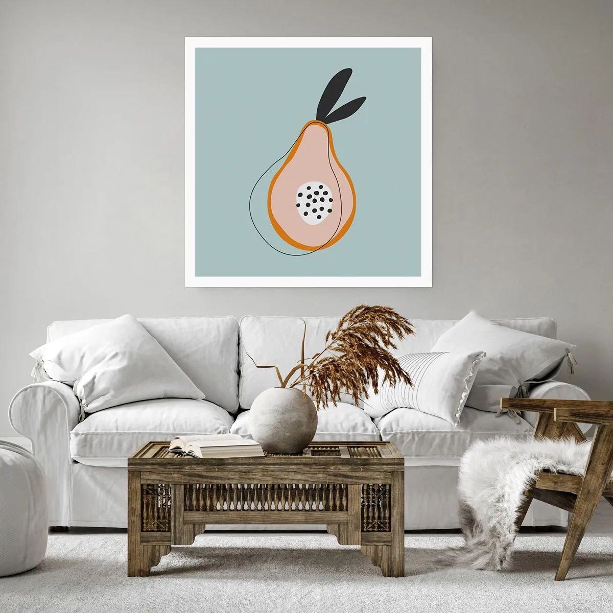 Affiche - Poster - Pénétrer la nature des choses - 40x40 cm