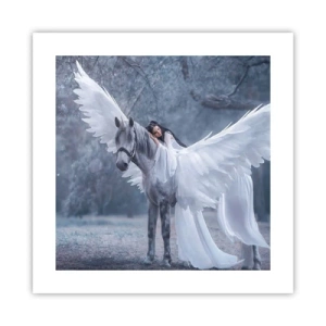 Affiche - Poster - Un moment inspiré - 40x40 cm