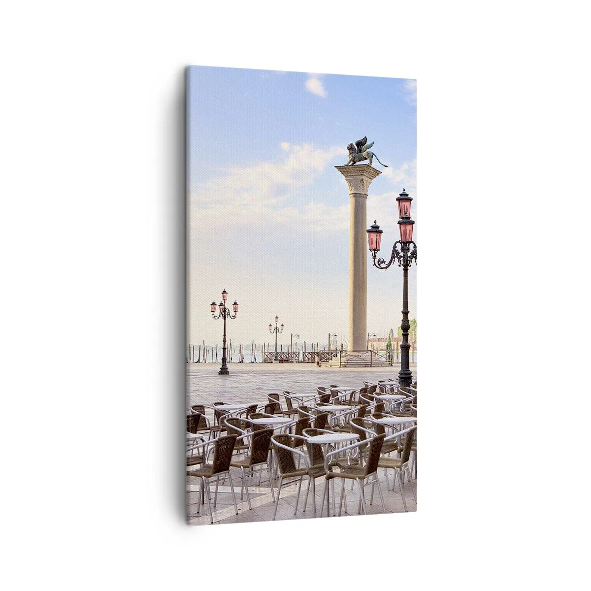 Impression sur toile - Image sur toile - Nous vous invitons, tout est prêt - 45x80 cm