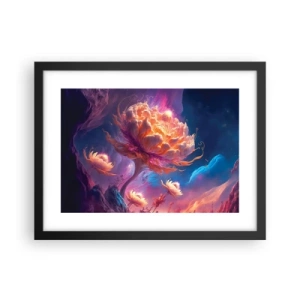 Affiche dans un cadre noir - Poster - Un autre monde - 40x30 cm