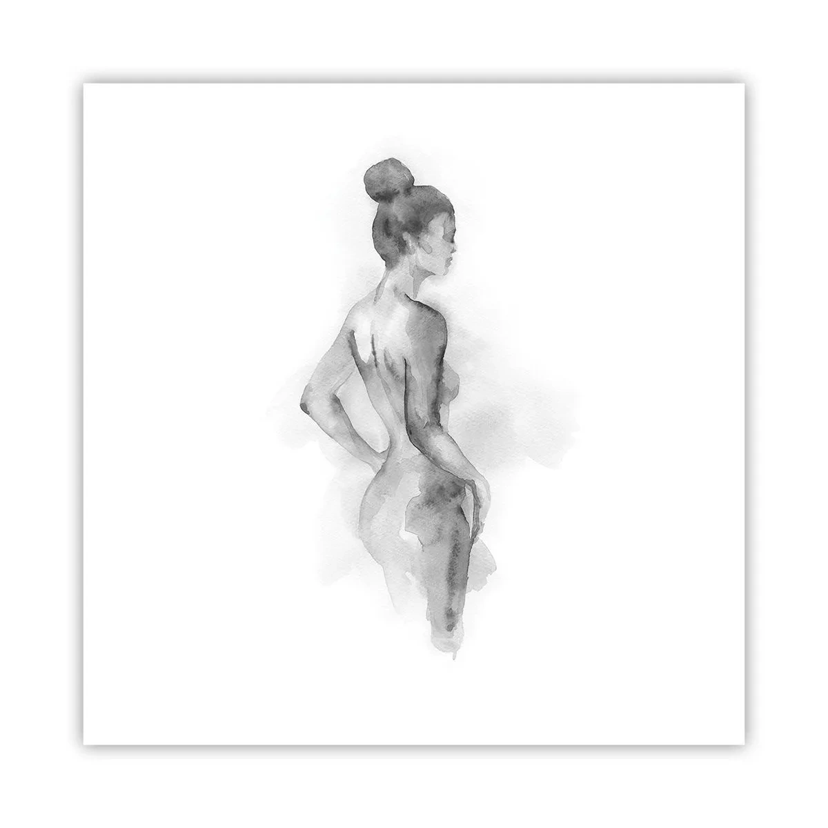 Affiche - Poster - Belle comme une peinture - 60x60 cm