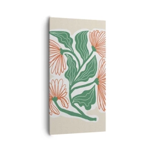 Impression sur toile - Image sur toile - Folk et moderne - 65x120 cm