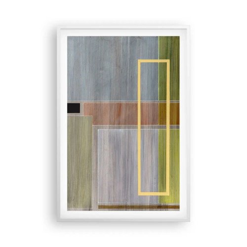 Affiche dans un cadre blanc - Poster - Simple et calme - 61x91 cm