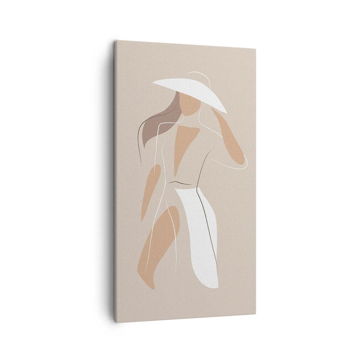 Impression sur toile - Image sur toile - Lea mode est un jeu - 45x80 cm