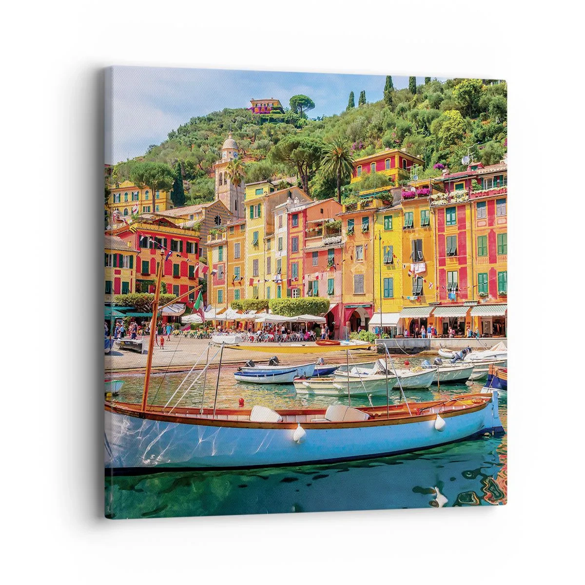 Impression sur toile - Image sur toile - Matinée italienne - 40x40 cm