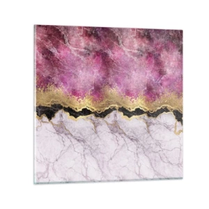 Impression sur verre - Image sur verre - À la frontière - 50x50 cm