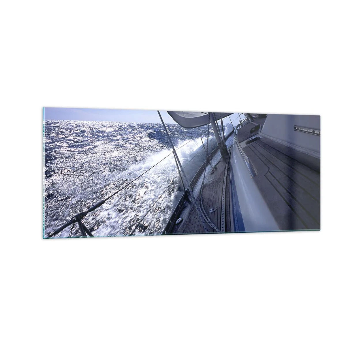 Impression sur verre - Image sur verre - Je sais ce que c'est d'être un oiseau - 100x40 cm