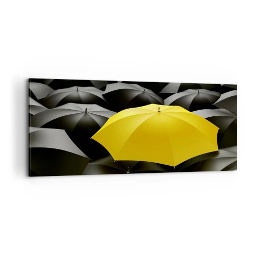 Impression sur toile - Image sur toile - Adieu chagrin - 100x40 cm