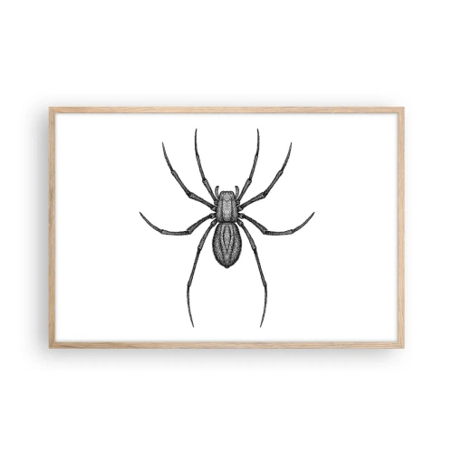 Affiche dans un chêne clair - Poster - Une précision troublante - 91x61 cm