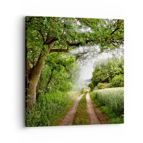 Impression sur toile - Image sur toile - Et in Arcadia ego - 30x30 cm