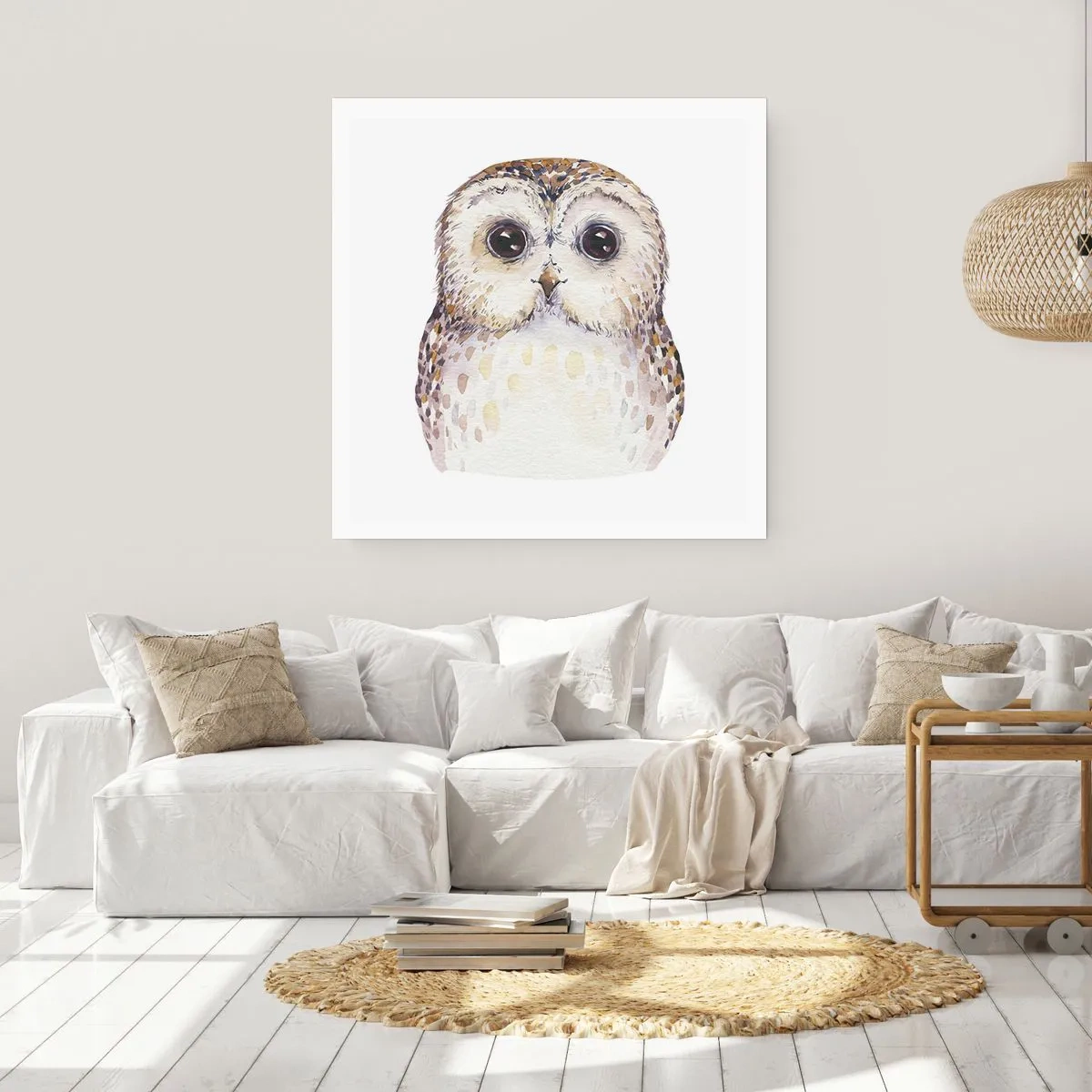 Affiche - Poster - Regarde-moi dans les yeux - 30x30 cm