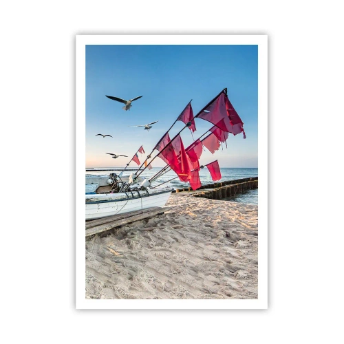 Affiche - Poster - Repos mérité - 70x100 cm