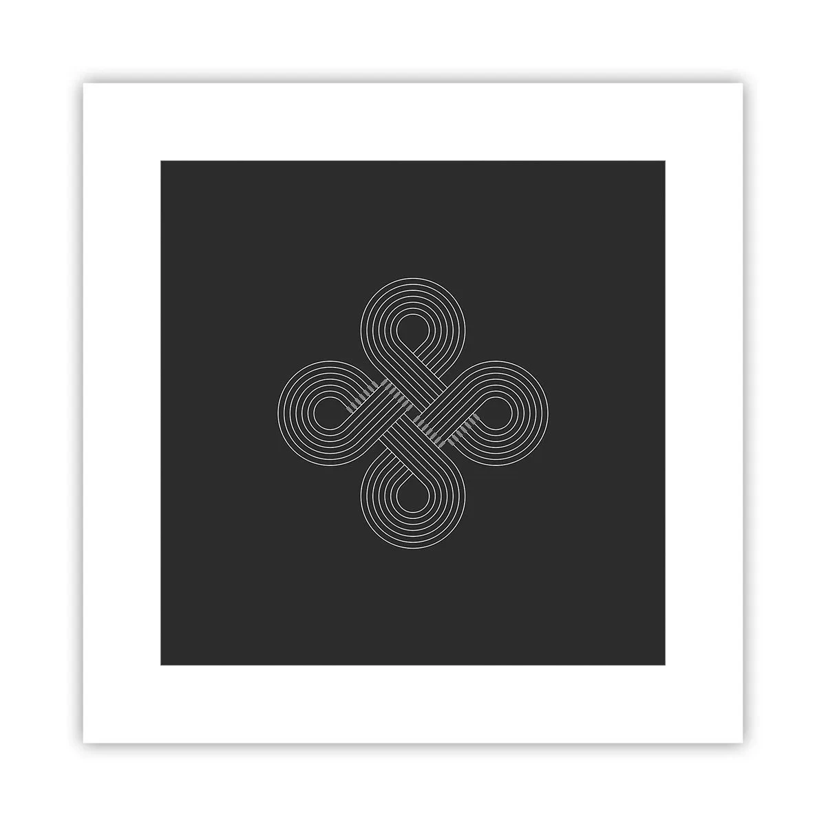 Affiche - Poster - Dans l'âme celtique - 30x30 cm