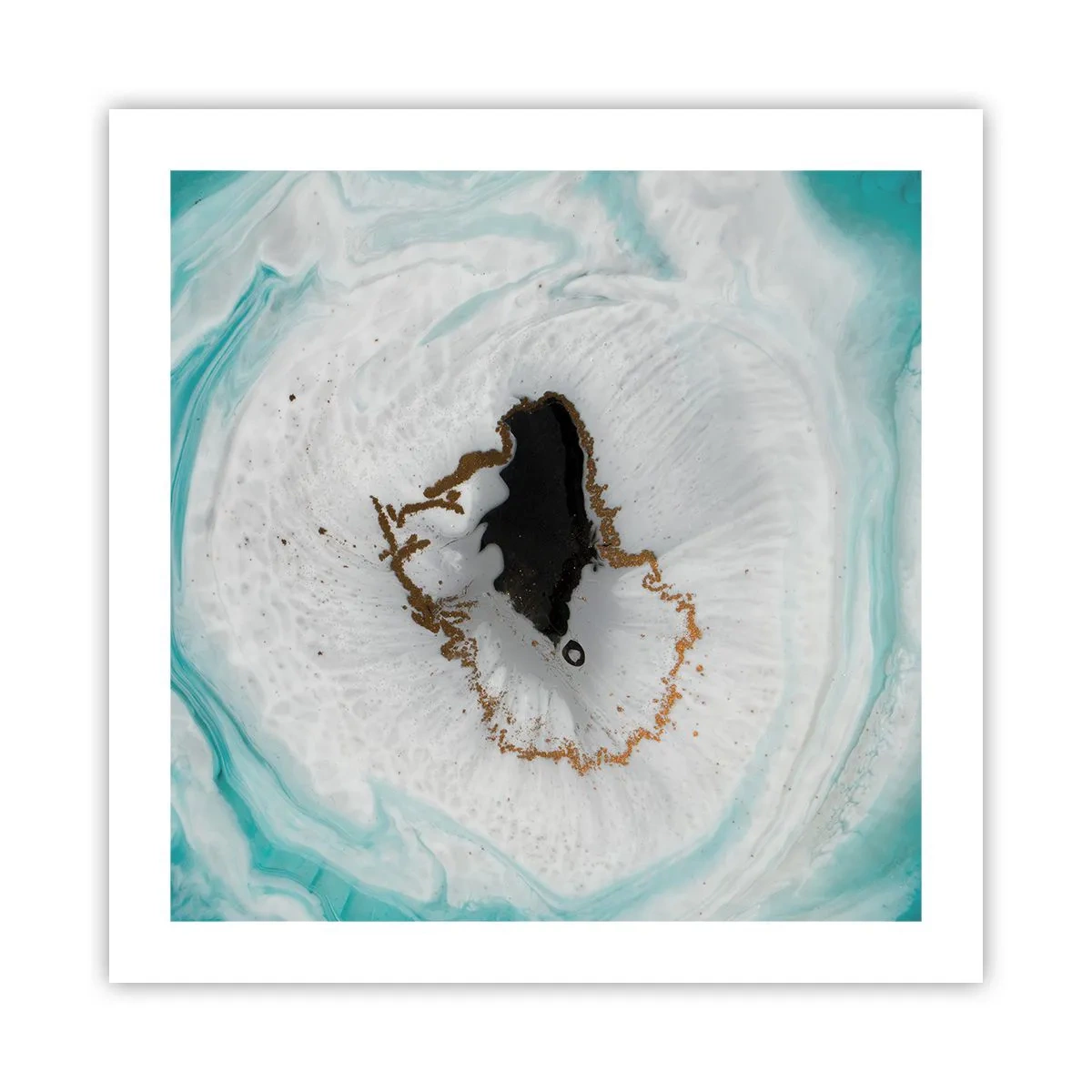 Affiche - Poster - Pénétrer à l'intérieur - 50x50 cm