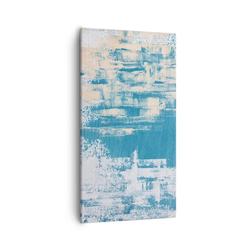 Impression sur toile - Image sur toile - À travers un iceberg - 55x100 cm