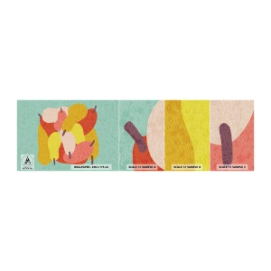 Échantillon de Papier Peint Autocollant Deluxe Sticker - Essayez le soleil d'été - Fruit, Des poires, Santé - 100x30 cm