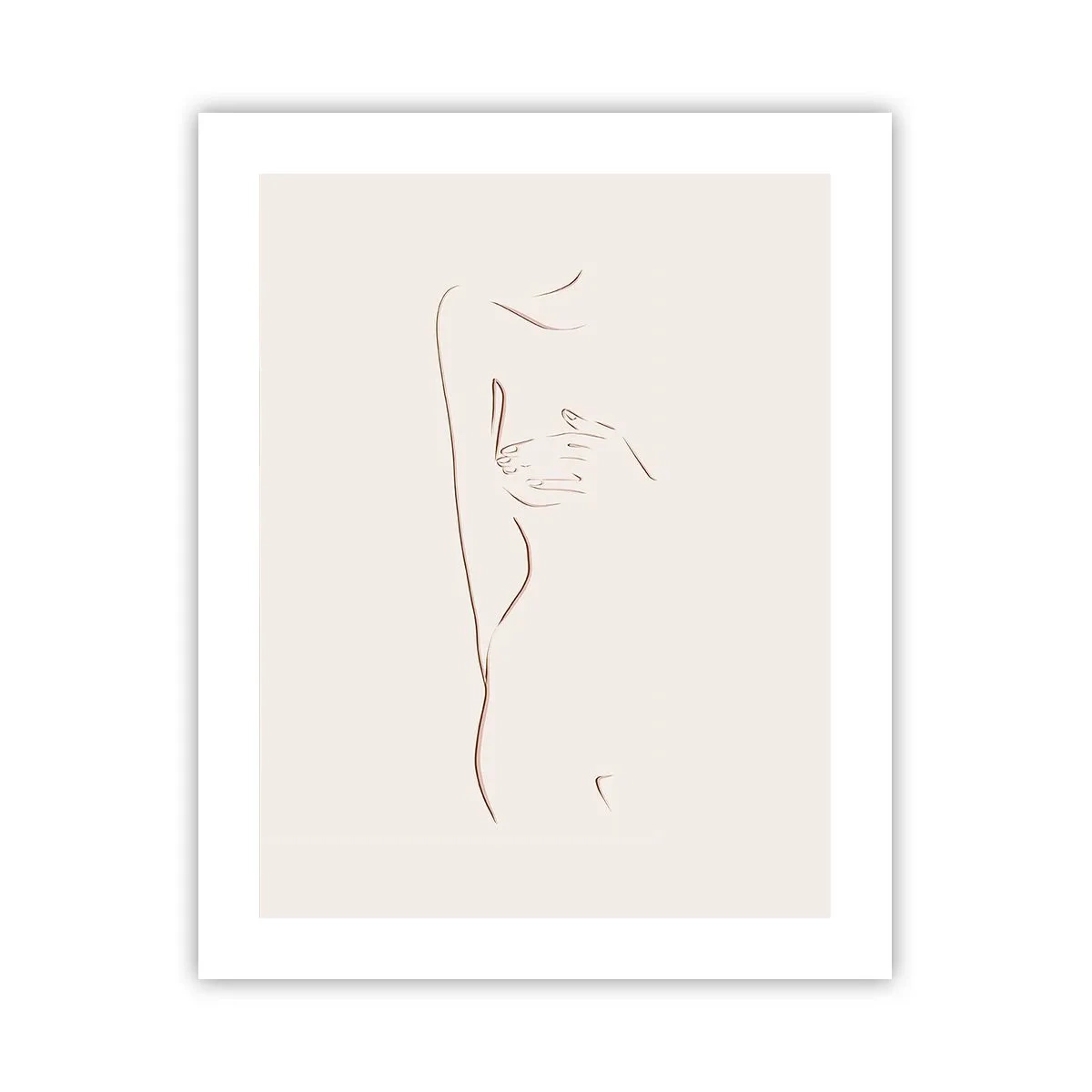 Affiche - Poster - La forme du désir - 40x50 cm