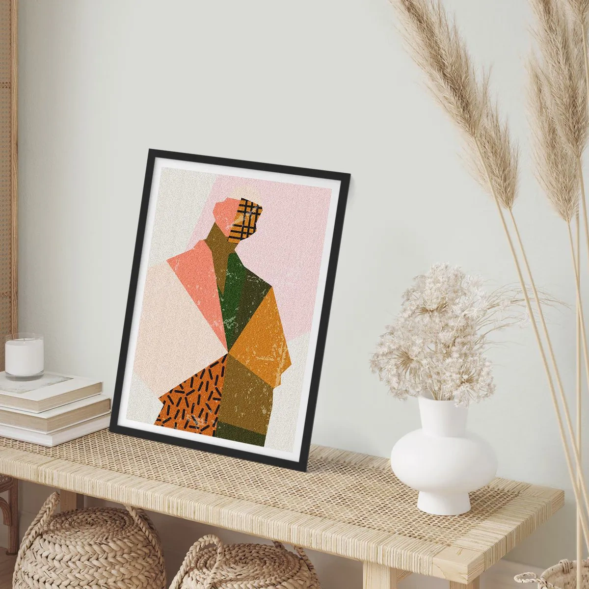 Affiche dans un cadre noir - Poster - L’homme – un être complexe - 30x40 cm