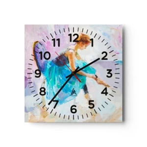 Horloge murale - Pendule murale - Grâce ineffable, charme subtil - 30x30 cm
