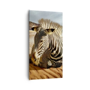 Impression sur toile - Image sur toile - On va bien ensemble - 65x120 cm