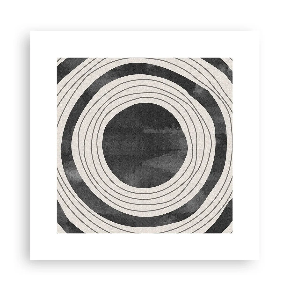 Affiche - Poster - Droit au but - 30x30 cm