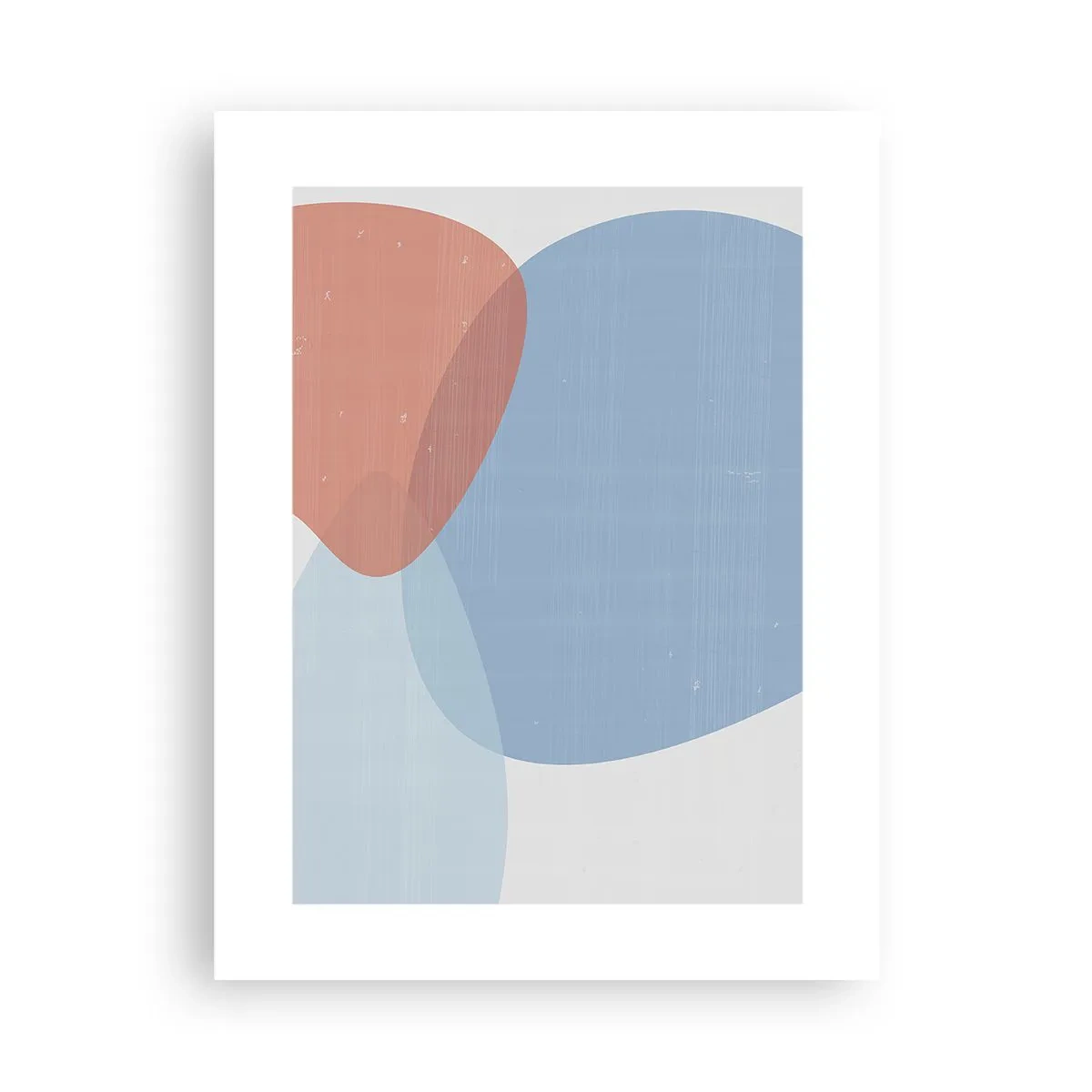 Affiche - Poster - Relations pastel - 30x40 cm