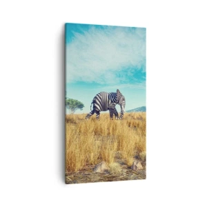 Impression sur toile - Image sur toile - Le gris n'est déjà plus à la mode - 45x80 cm