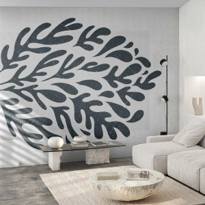 Papier Peint Autocollant Deluxe Sticker - Formes de la nature - Bohème, Minimaliste, Moderne - 400x280 cm